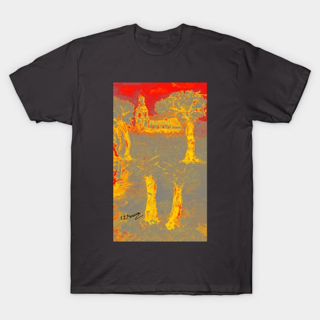 Yellow shadows T-Shirt by nicastro